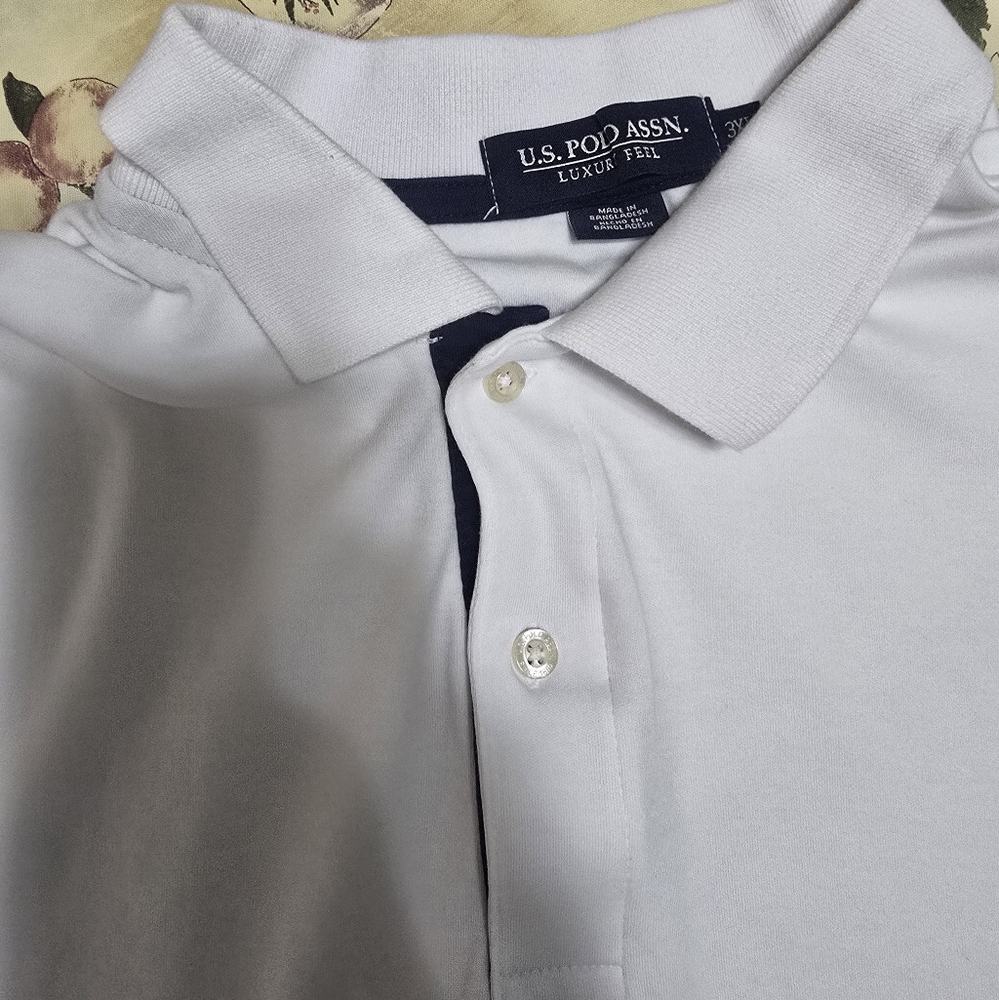U.S. Polo Assn. Men's Classic White Polo